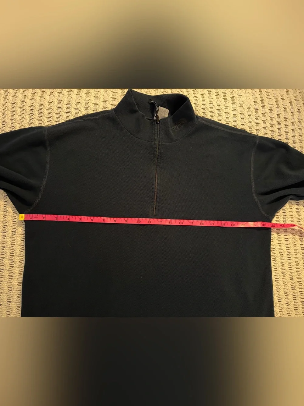 The North Face EUC Lightweight Navy Blue Quarter Zip Pullover Top Men’s Size M